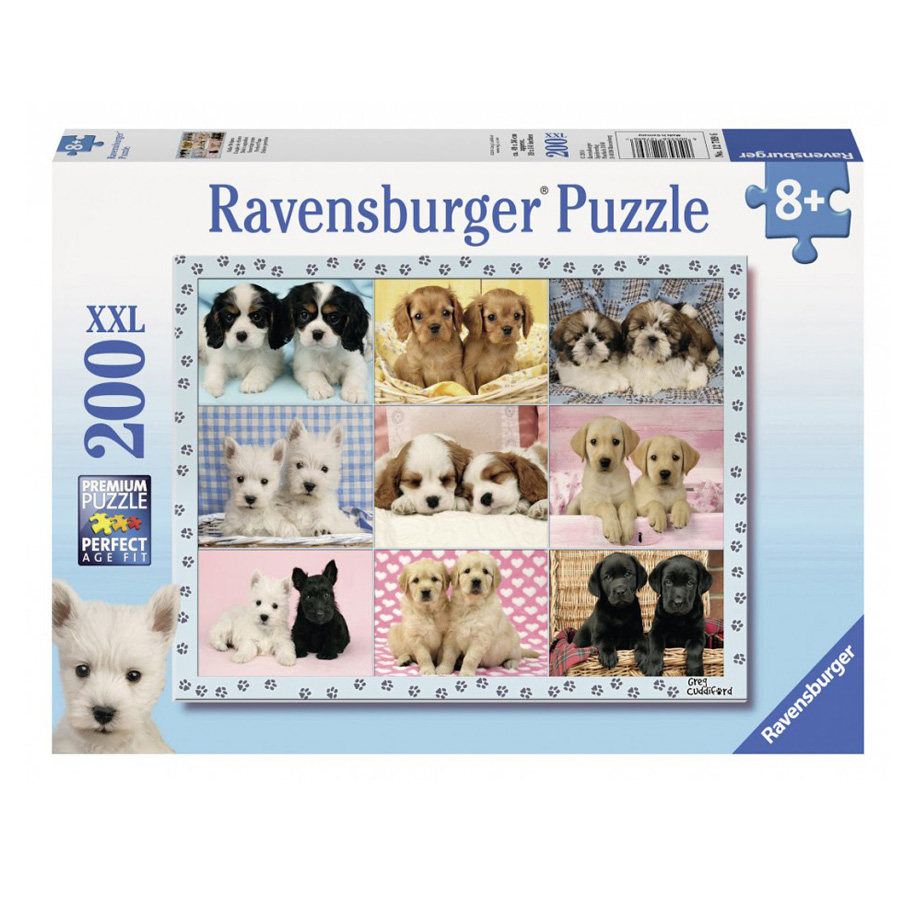 Puzzle Ravensburger XXL Adorable puppies 200 pieces (12769)