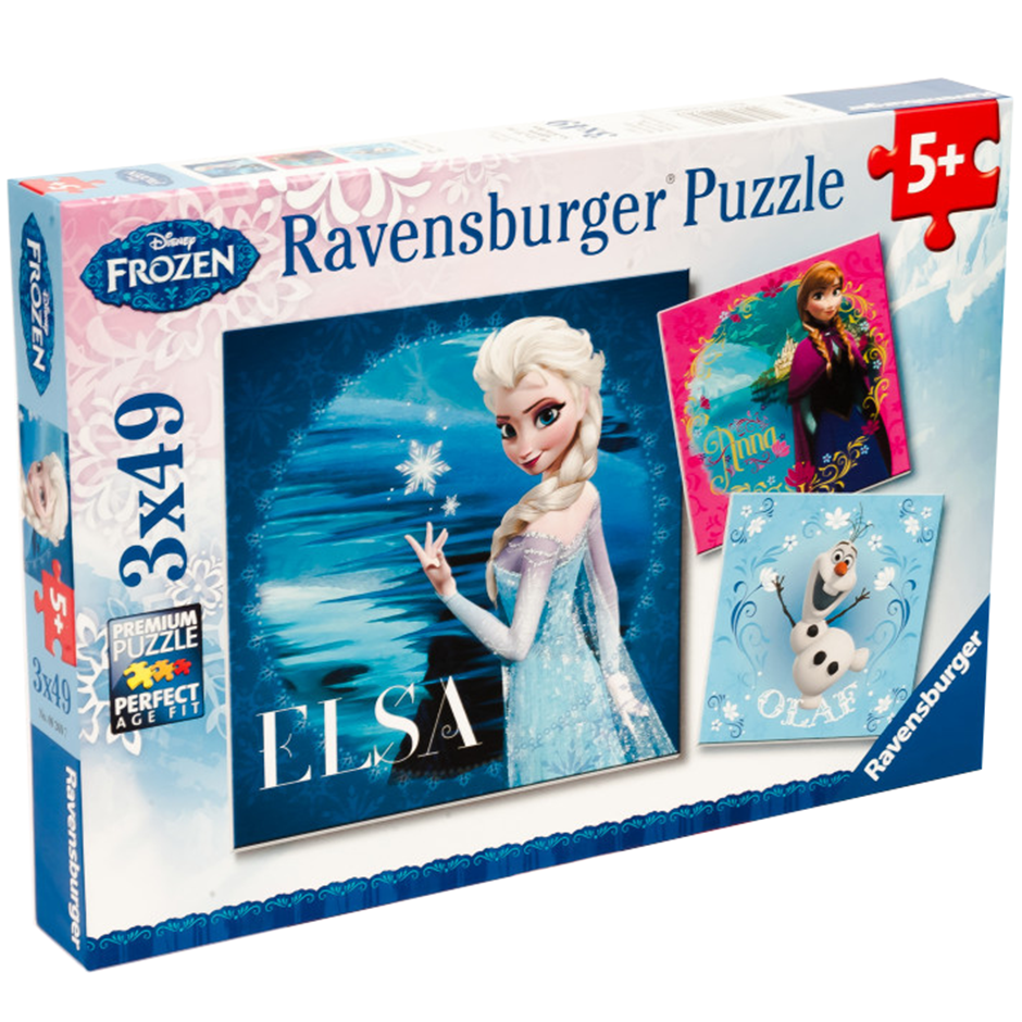 Puzzle Ravensburger Disney Elsa, Anna and Olaf (09269R)