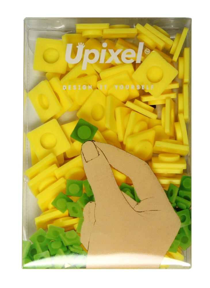 Пиксели Upixel Big желтый (WY-P001F)