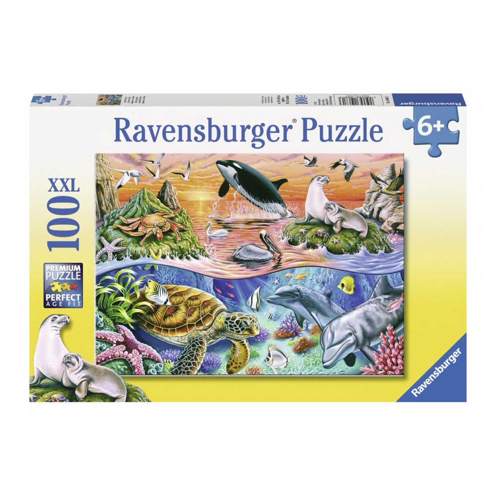 Ravensburger XXL puzzle Beautiful ocean 100 pieces (10681)