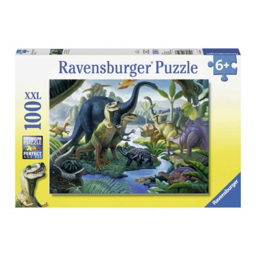 Пазл Ravensburger XXL Динозавры 100 элементов (10740)
