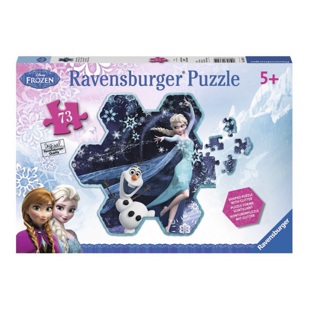 Figure puzzle Ravensburger Frozen. Elsa snowflake 73 elements (13641)