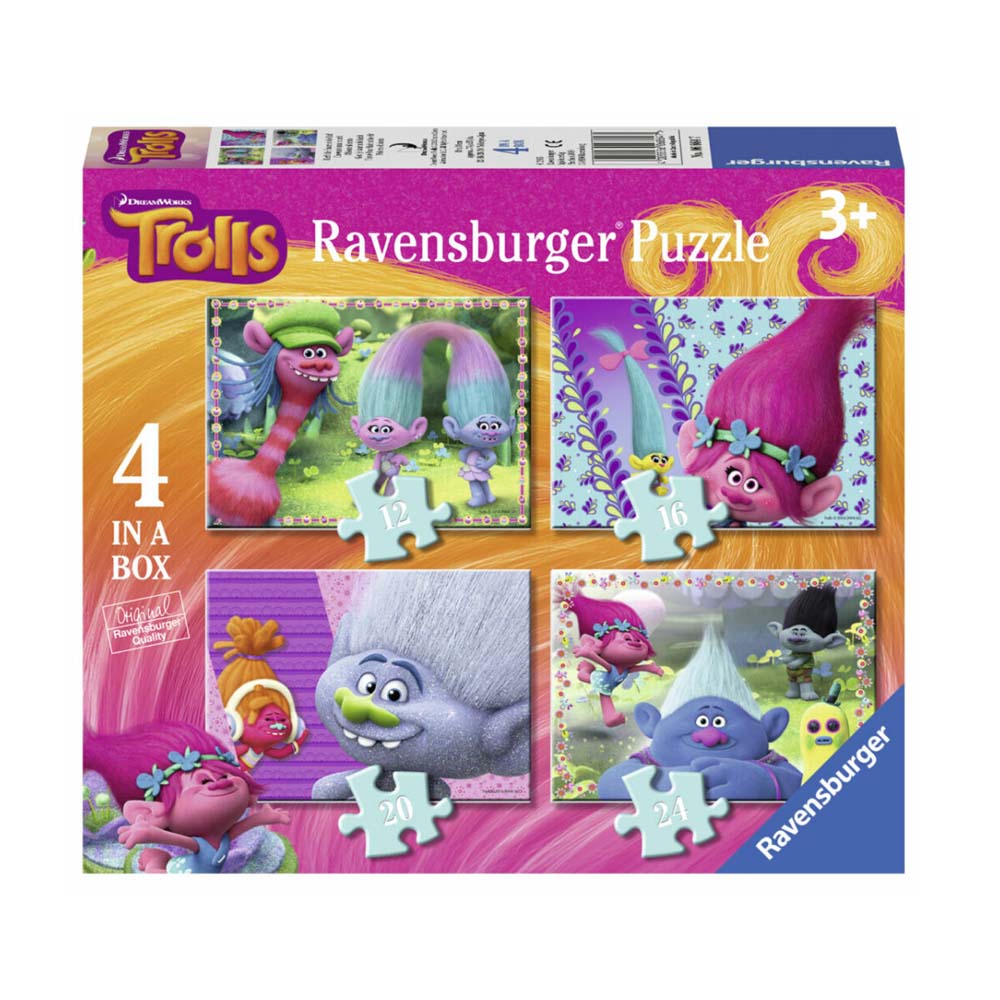 Ravensburger puzzle 4 in 1 Disney Trolls (06864_7)