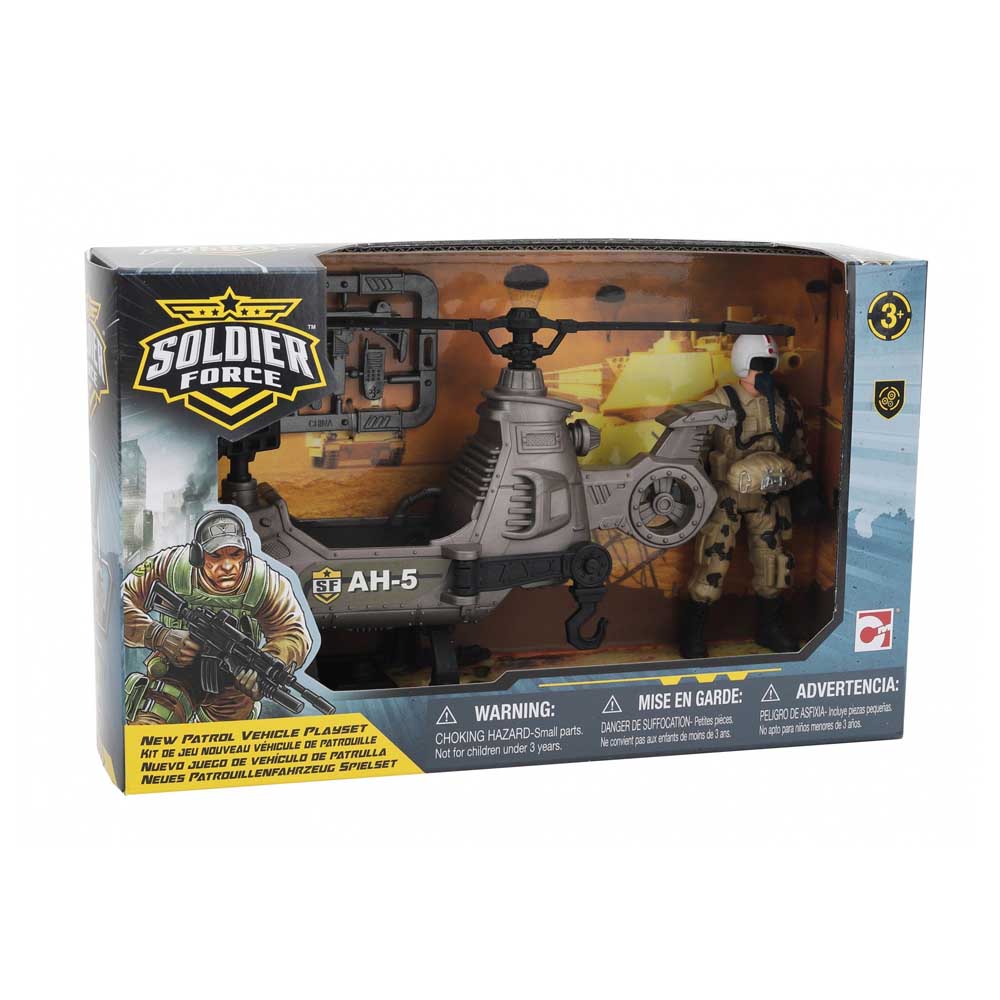 Play set SOLDIER FORCE HELICOPTER (545034)
