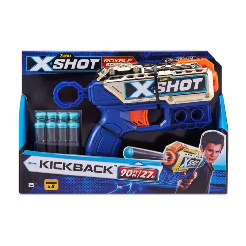 Швидкострільний бластер X-Shot EXCEL Kickback Golden (36477Z)
