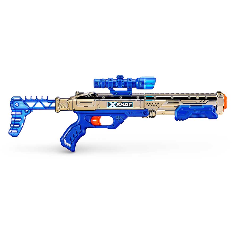 X-Shot EXCEL Hawk Eye Golden Rapid Fire Blaster (36479Z)