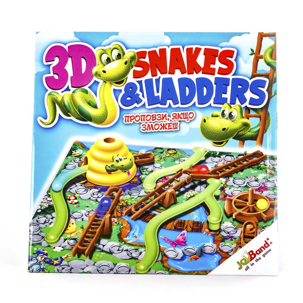 Настольная игра JOYBAND Змейки и лестницы (40405)