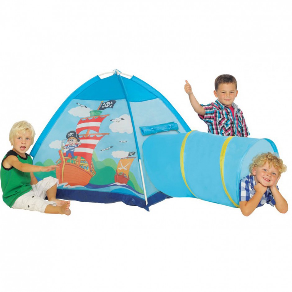 Micasa Pirates Tent with Tunnel (456-15)