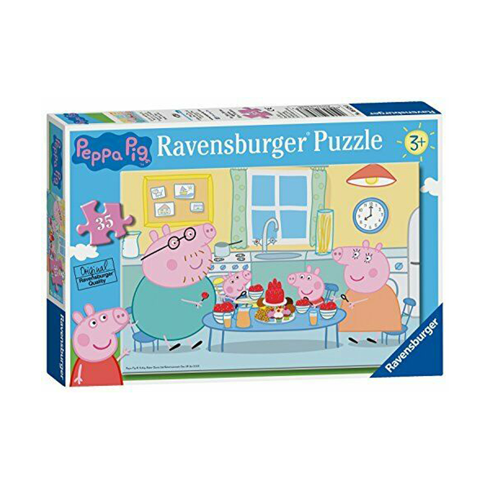 Ravensburger Peppa Pig and Family puzzle 35 pieces (8628)