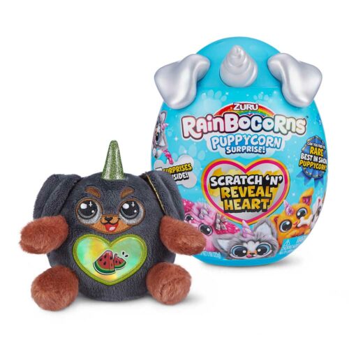 М&#8217;яка іграшка-сюрприз Rainbocorn-G Puppycorn Surprise Sausage (9237G)