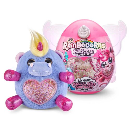 М&#8217;яка іграшка-сюрприз з аксесуарами Rainbocorns-A Fairycorn Hippo (9238A)
