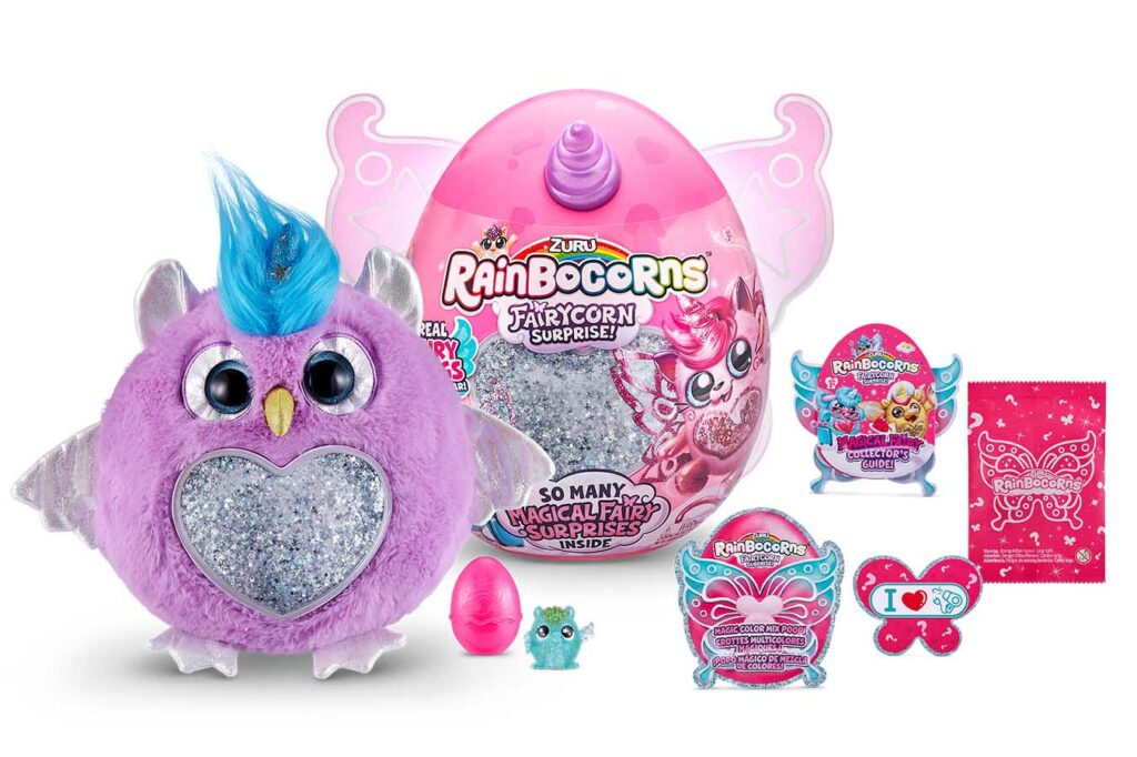 М&#8217;яка іграшка-сюрприз з аксесуарами Rainbocorns-H Owl Fairycorn Owl (9238H)