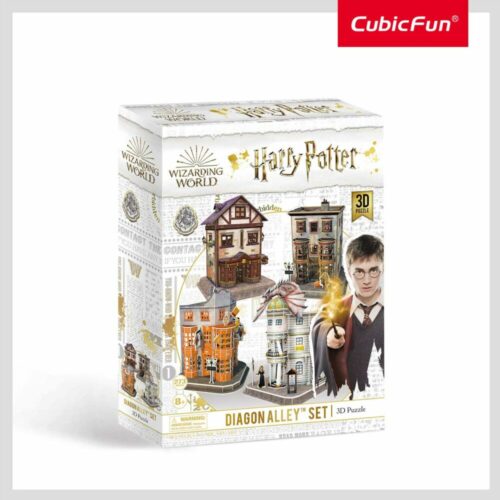 3D Puzzle Constructor CubicFun Diagon Alley Set Diagon Alley Harry Potter (DS1009h)