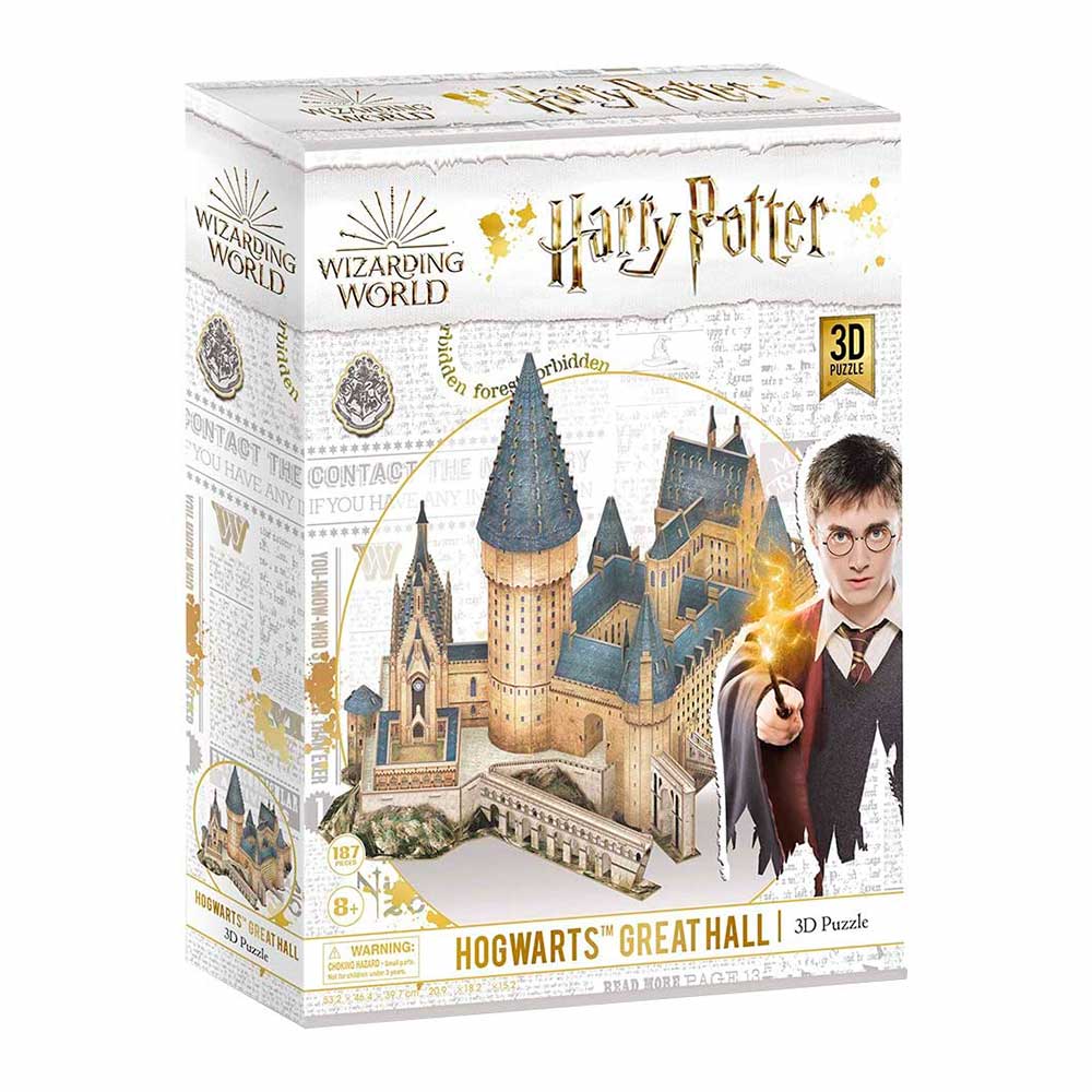 3D Puzzle Constructor CubicFun Hogwarts Harry Potter Great Hall (DS1011h)