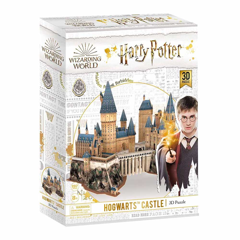3D Puzzle-Constructor CubicFun Hogwarts Castle Harry Potter (DS1013h)