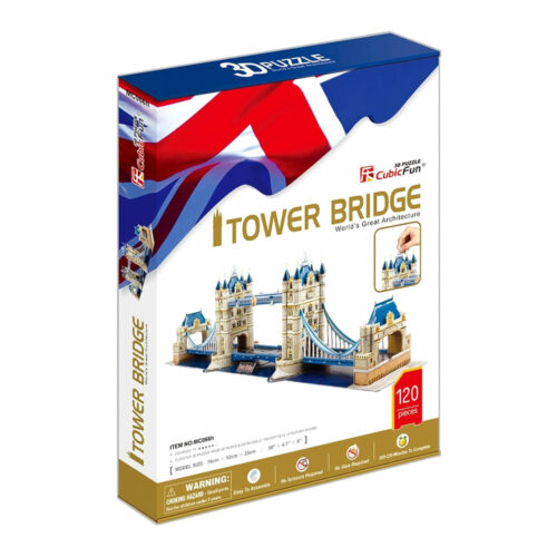 Tower Bridge 3D Constructor Puzzle CubicFun (MC066h)