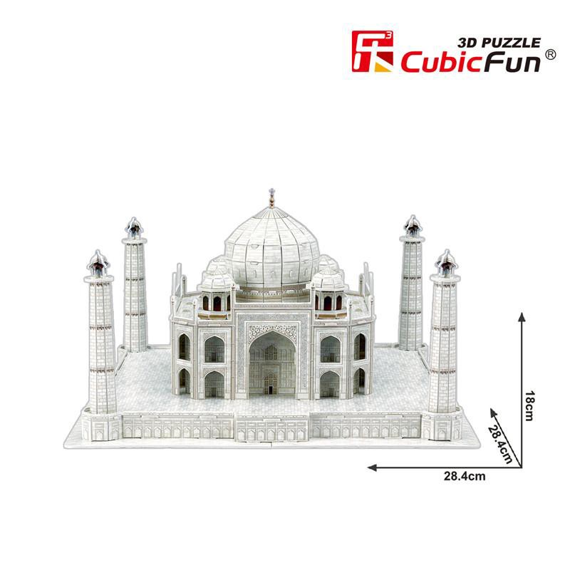 Three-dimensional puzzle-constructor CubicFun Taj Mahal (MC081h)