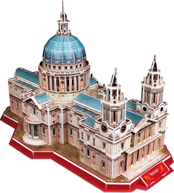 3D Puzzle Constructor CubicFun St Paul&#8217;s Cathedral (MC117h)