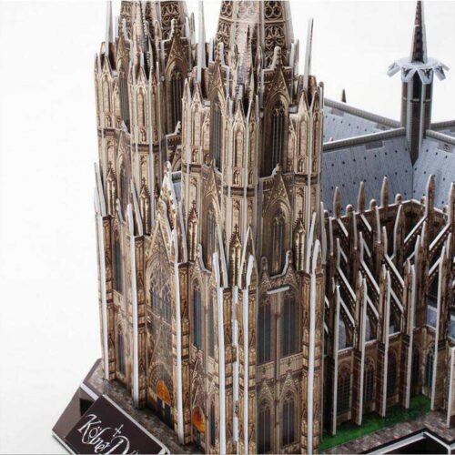 3D Puzzle Constructor CubicFun Cologne Cathedral (MC160h)