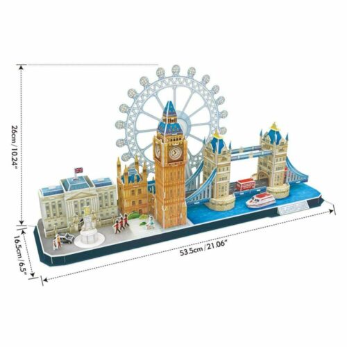 3D puzzle-constructor CubicFun CITY LINE LONDON (MC253h)