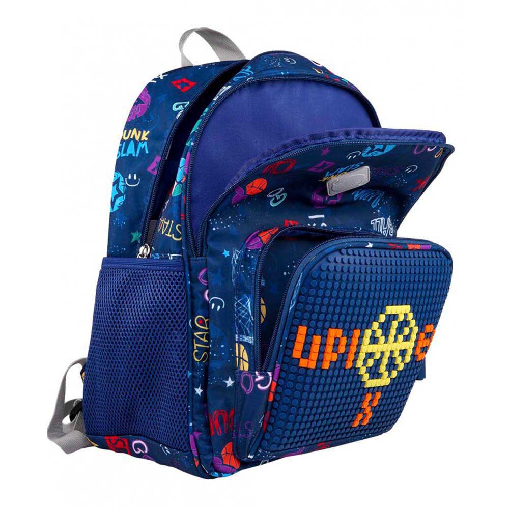 Backpack Upixel Futuristic Kids School Bag Basketball Blue (U21-001-A)