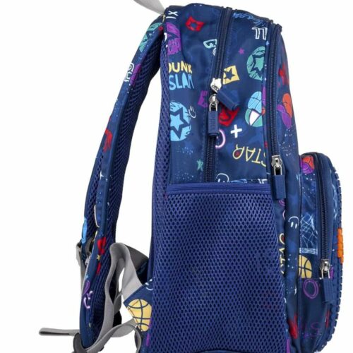 Backpack Upixel Futuristic Kids School Bag Basketball Blue (U21-001-A)