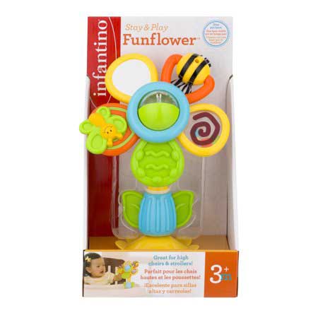 Іграшка розвиваюча INFANTINO Вертушка квіточка (216571I)