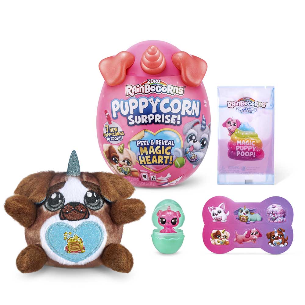 Soft surprise toy Rainbocorn-H Puppycorn Surprise (9251H)