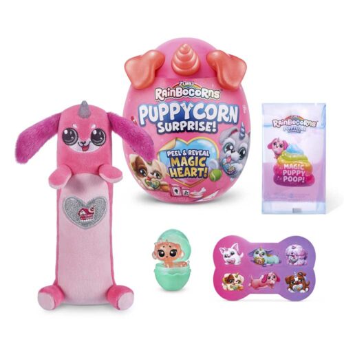 Soft surprise toy Rainbocorn-A Puppycorn Surprise (9251A)