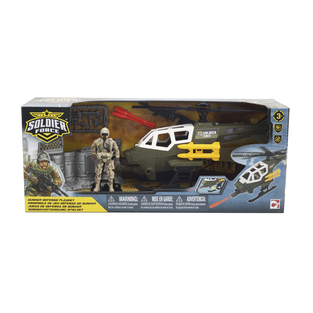 Игровой набор Soldier Force BUNKER DEFENSE-1 (545313)