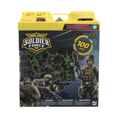 Game set Soldier Force Bucket Case 100 el (545032)