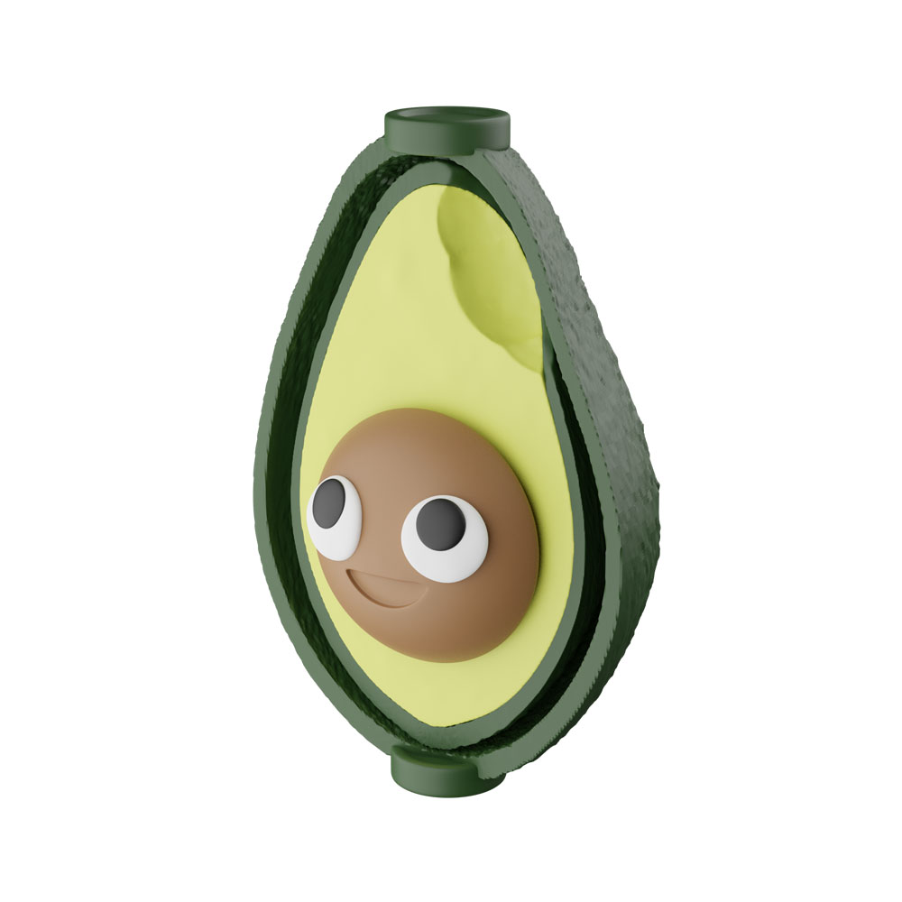 Anti-stress toy FIDGET GO Avocado (FGSB002)