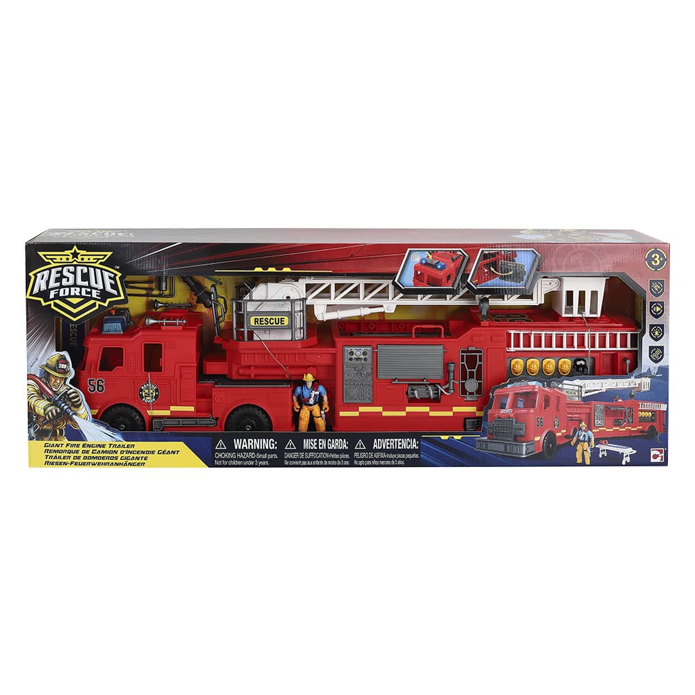 Ігровий набір Рятувальники Resque Force Гігантська пожежна машина (546058)