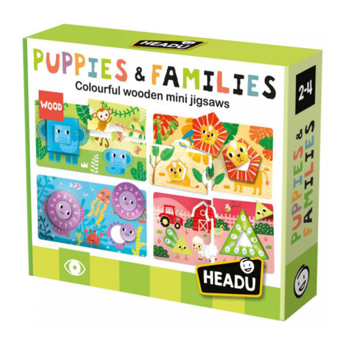 Educational puzzle HEADU Kids and families (MU54358)