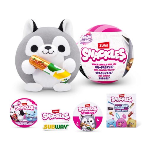Мягкая игрушка-сюрприз Snackle-Q серия 2 Mini Brands (77510Q)