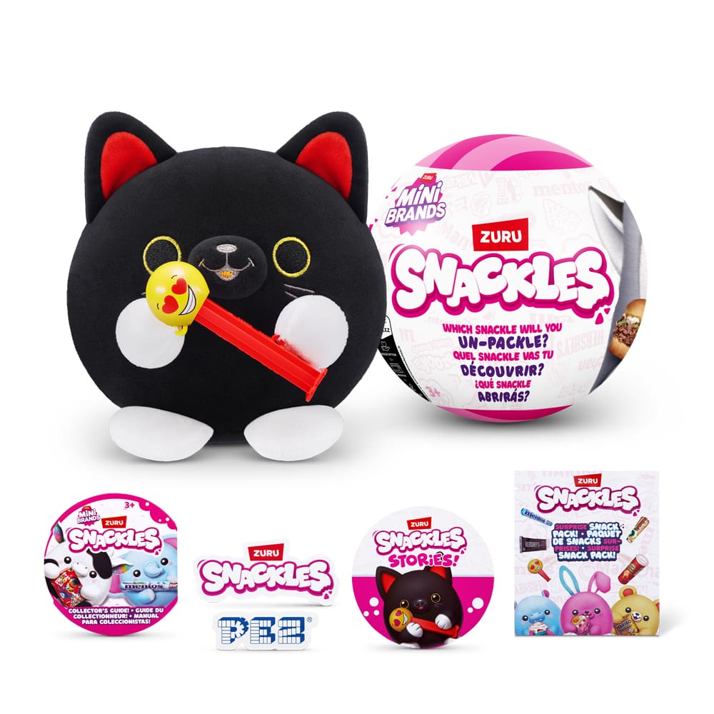 Мягкая игрушка-сюрприз Snackle-S серия 2 Mini Brands (77510S)