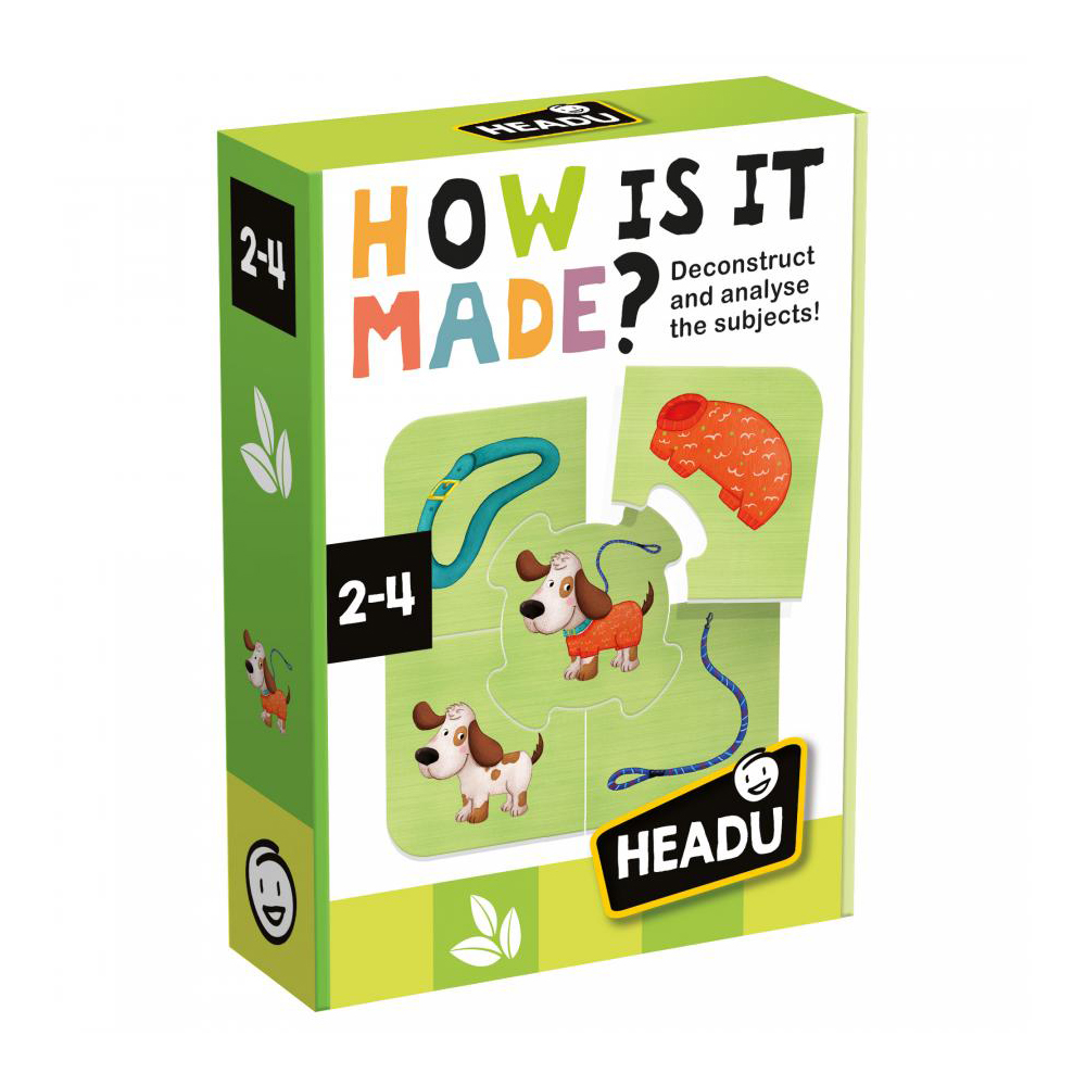 HEADU Educational Puzzle What is it made of? (MU56024)