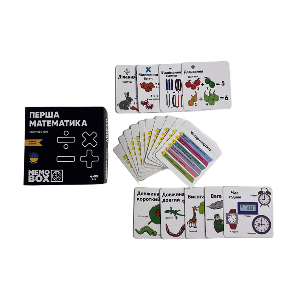 Board Game JoyBand MemoBox Delux First Math (MBD101)