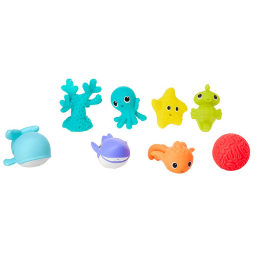 Сенсорный набор игрушек для ванны Infantino В мире морском (305031)