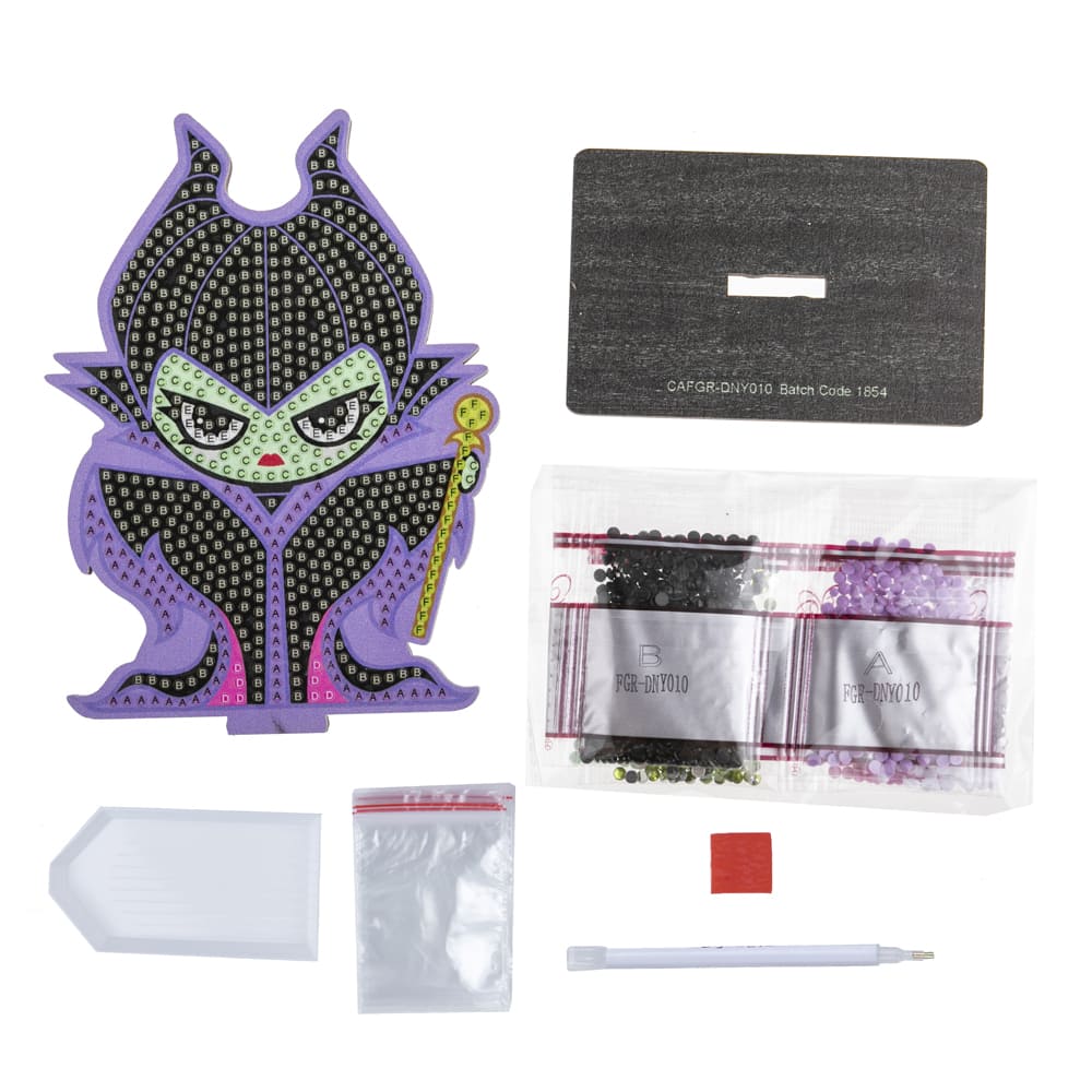 Crystal Art Maleficent Craft Kit (CAFGR-DNY010)