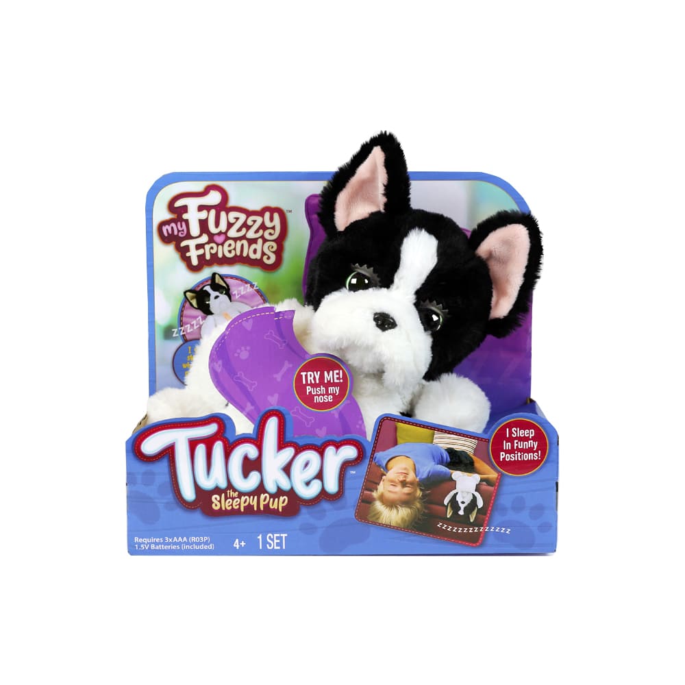 Interactive Toy My Fuzzy Friend Tucker the Sleepy Puppy (18537)