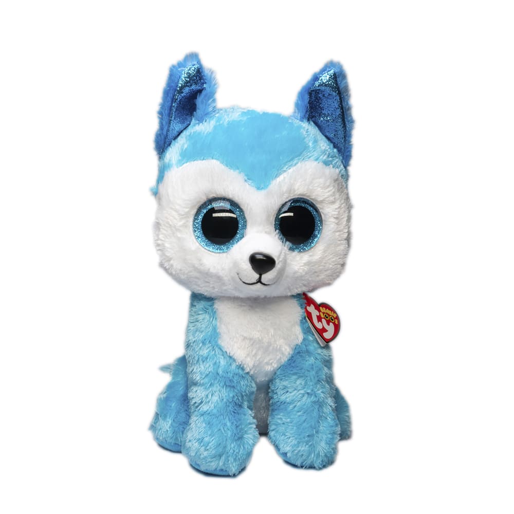 Мягкая игрушка TY Beanie Boo&#8217;s Голубой хаски PRINCE (36474)