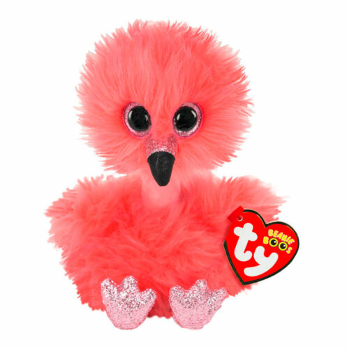 TY Beanie Boo&#8217;s Flamingo Plush Toy FRANNY 25 cm (37401)