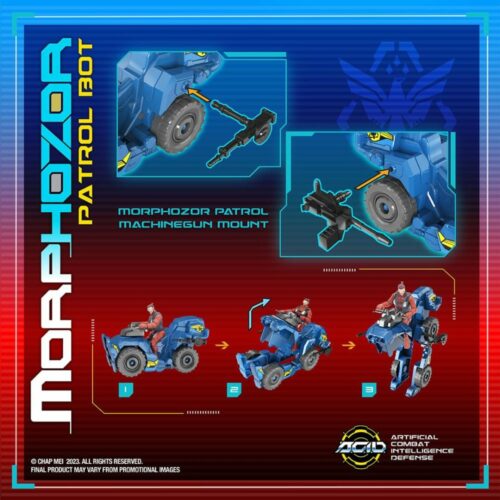 Game set &#8220;A.C.I.D.&#8221; MorphoZor Patrol Robot (535003)