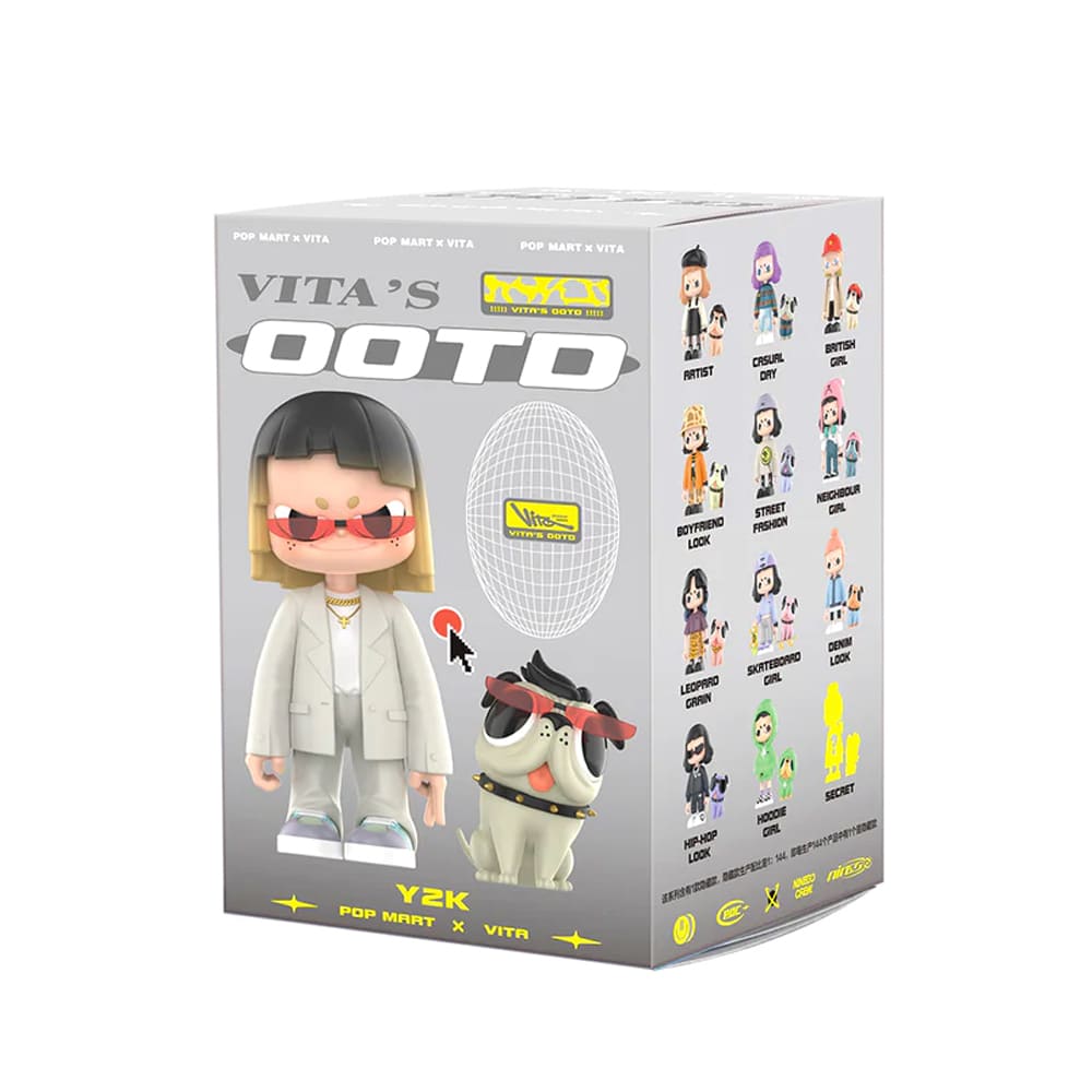 Іграшка-сюрприз POP MART з колекційною фігуркою Vita daily wear collection (VDW-01)