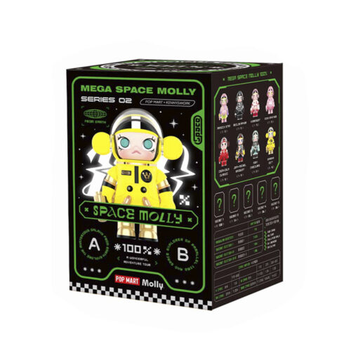 POP MART surprise toy with collectible figure MEGA SPACE MOLLY 100% series 2-B (SM-01)
