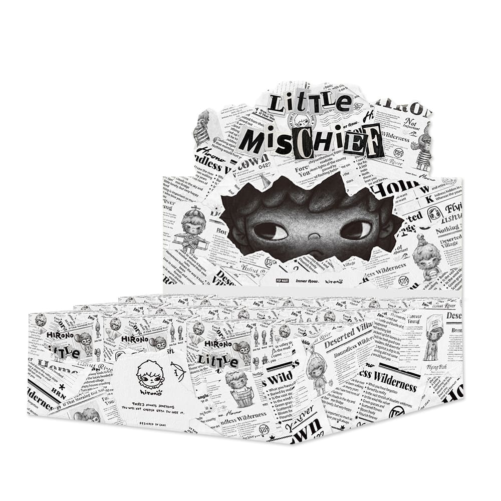 Игрушка-сюрприз POP MART с коллекционной фигуркой Hirono серия Little Mischief (HLM-01)