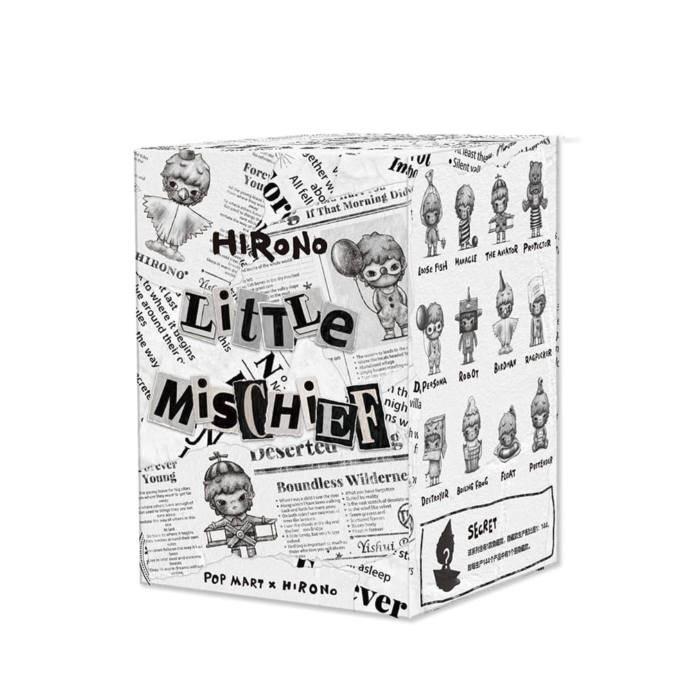 POP MART surprise toy with Hirono collectible figure Little Mischief series (HLM-01)