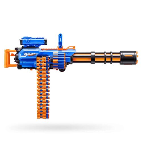 Швидкострільний бластер X-SHOT Insanity-Motorized Rage Fire Gatlin Gun зі штативом (72 патронів) (36605R)