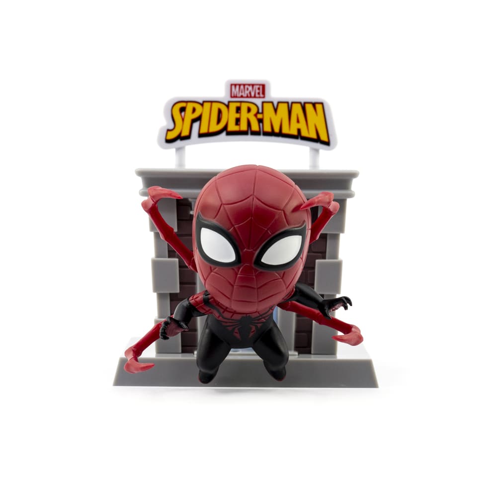 Игрушка-сюрприз с коллекционной фигуркой Spider-Man Tower Series (10142)